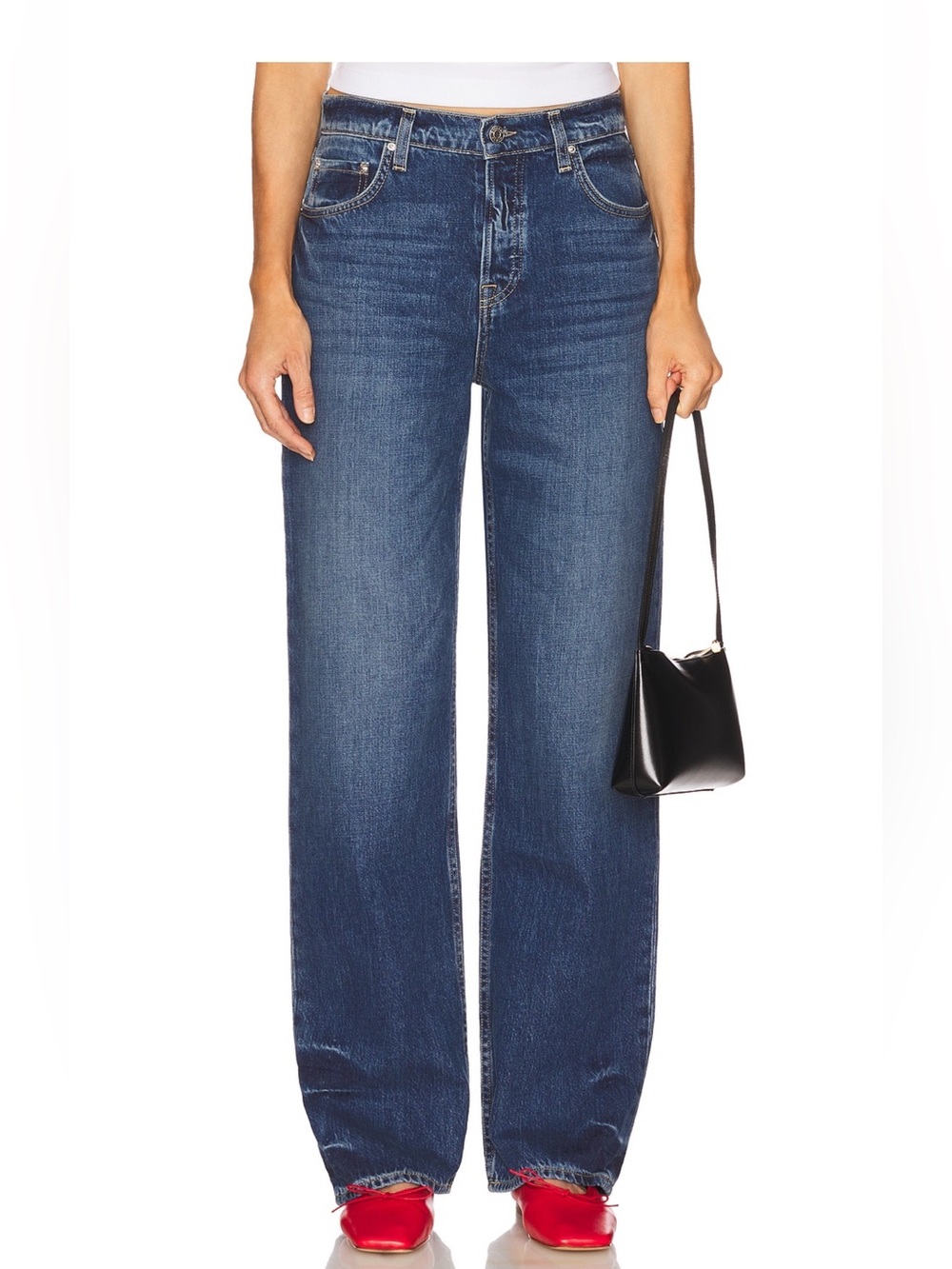 GRLFRND bella low rise boyfriend jean